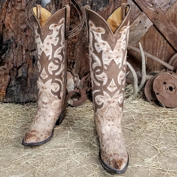 Sterling River tall cowboy boots 6.5B - Picture 2 of 9